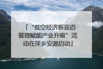 “低空经济新赛道·管理赋能产业升级”活动在萍乡安源启动