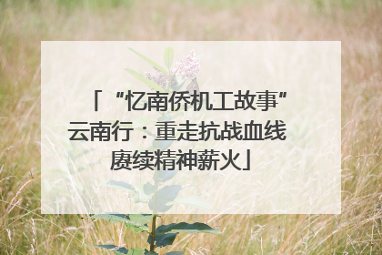 “忆南侨机工故事”云南行：重走抗战血线 赓续精神薪火