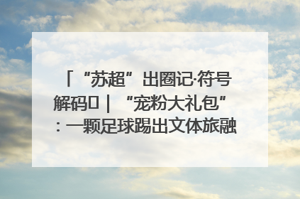 “苏超”出圈记·符号解码㉛｜“宠粉大礼包”：一颗足球踢出文体旅融合“链式反应”