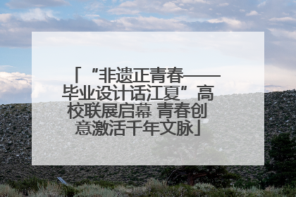 “非遗正青春——毕业设计话江夏”高校联展启幕 青春创意激活千年文脉