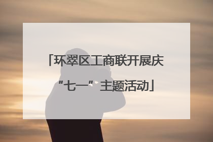 环翠区工商联开展庆“七一”主题活动