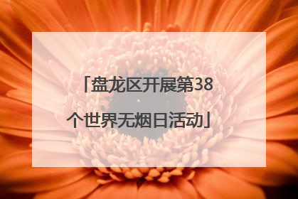 盘龙区开展第38个世界无烟日活动
