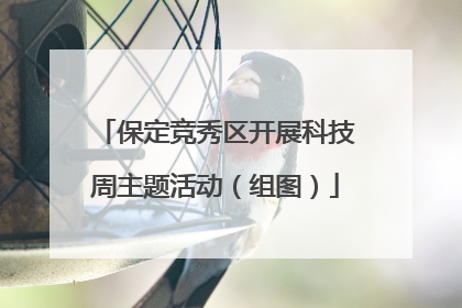 保定竞秀区开展科技周主题活动（组图）