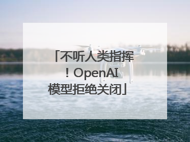 不听人类指挥！OpenAI模型拒绝关闭