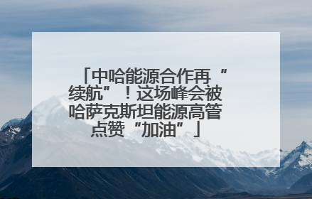 中哈能源合作再“续航”！这场峰会被哈萨克斯坦能源高管点赞“加油”
