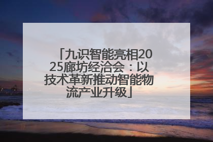 九识智能亮相2025廊坊经洽会：以技术革新推动智能物流产业升级