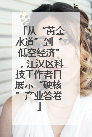 从“黄金水道”到“低空经济”，江汉区科技工作者日展示“硬核”产业答卷