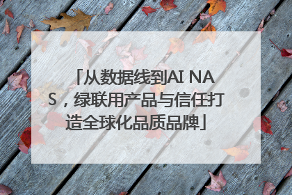 从数据线到AI NAS，绿联用产品与信任打造全球化品质品牌