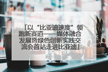 以“比亚迪速度”领跑新赛道——媒体融合发展暨绿色创新实践交流会首站走进比亚迪