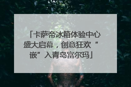 卡萨帝冰箱体验中心盛大启幕，创意狂欢“嵌”入青岛富尔玛