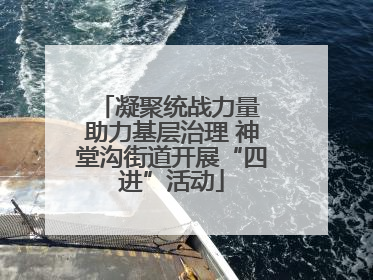 凝聚统战力量 助力基层治理 神堂沟街道开展“四进”活动