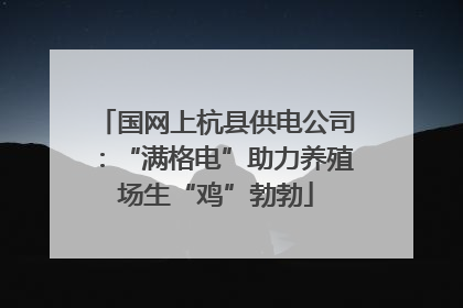 国网上杭县供电公司：“满格电”助力养殖场生“鸡”勃勃