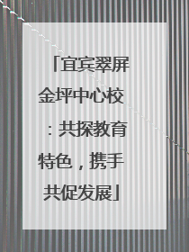 宜宾翠屏金坪中心校：共探教育特色，携手共促发展