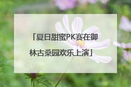 夏日甜蜜PK赛在御林古桑园欢乐上演