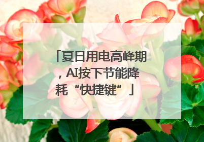夏日用电高峰期，AI按下节能降耗“快捷键”