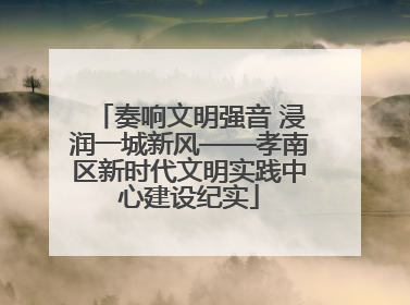 奏响文明强音 浸润一城新风——孝南区新时代文明实践中心建设纪实