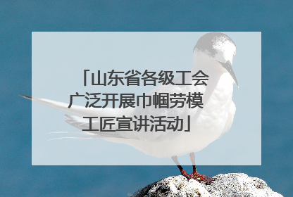 山东省各级工会广泛开展巾帼劳模工匠宣讲活动