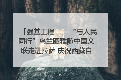 强基工程——“与人民同行”乌兰图雅随中国文联走进拉萨 庆祝西藏自治区成立60周年