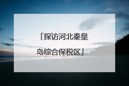 探访河北秦皇岛综合保税区