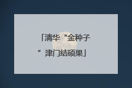 清华“金种子”津门结硕果