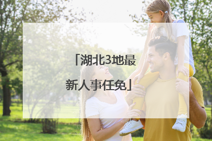 湖北3地最新人事任免