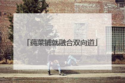 莼菜铺就融合双向道