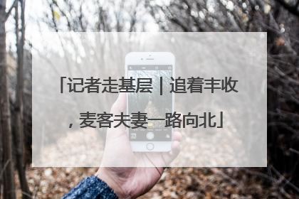 记者走基层｜追着丰收，麦客夫妻一路向北