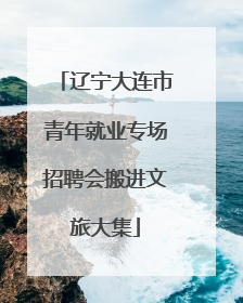 辽宁大连市青年就业专场招聘会搬进文旅大集
