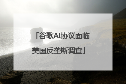 谷歌AI协议面临美国反垄断调查