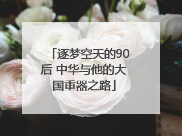 逐梦空天的90后 中华与他的大国重器之路