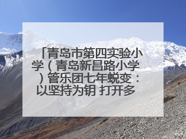 青岛市第四实验小学（青岛新昌路小学）管乐团七年蜕变：以坚持为钥 打开多元成长之门
