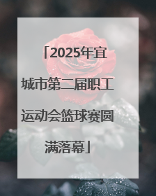 2025年宜城市第二届职工运动会篮球赛圆满落幕