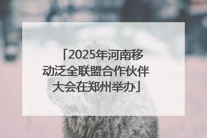 2025年河南移动泛全联盟合作伙伴大会在郑州举办