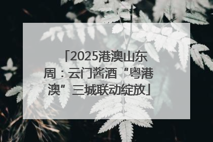 2025港澳山东周：云门酱酒“粤港澳”三城联动绽放