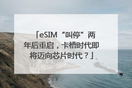 eSIM“叫停”两年后重启，卡槽时代即将迈向芯片时代？